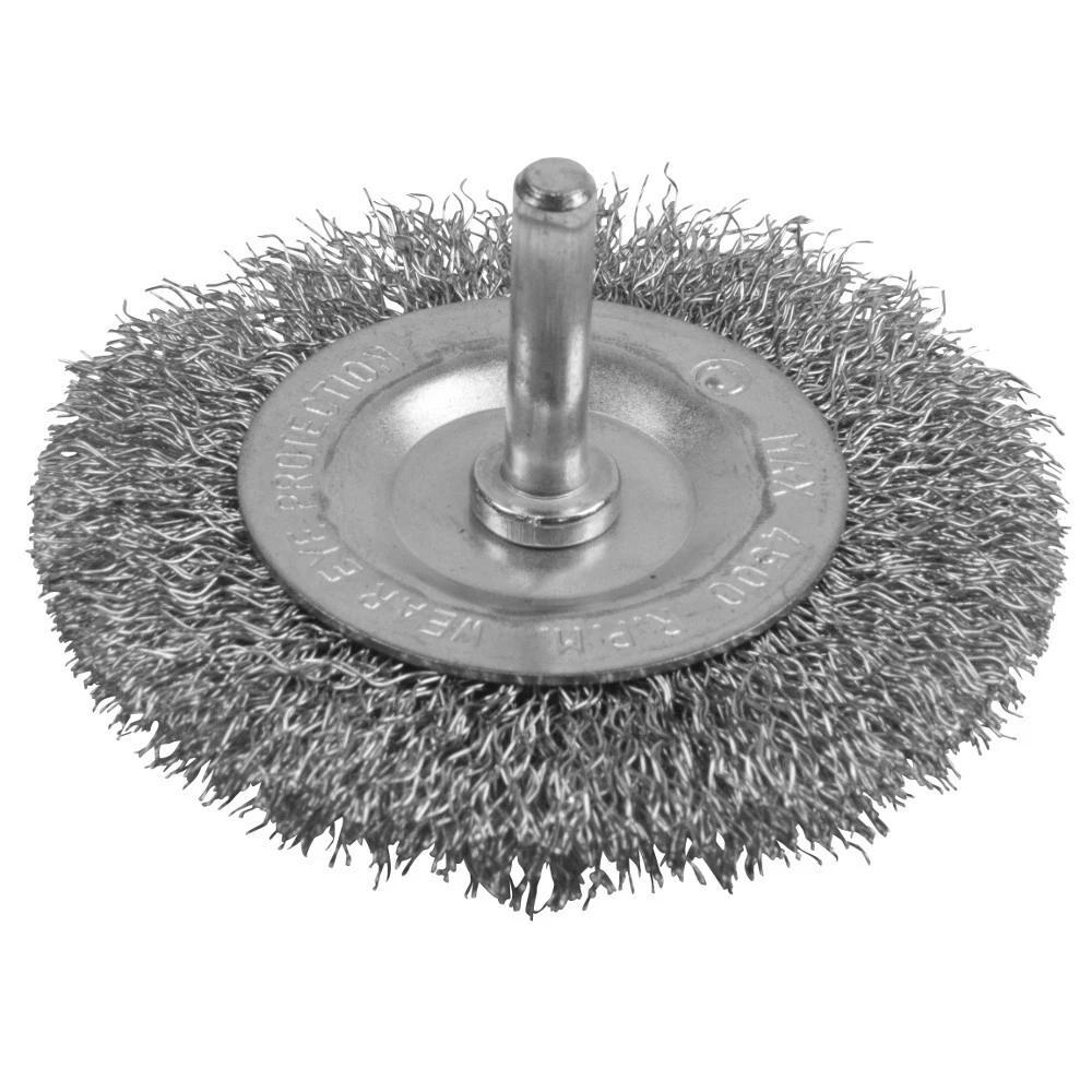 Scheibenbürste Grob Gewellt Ø100mm Stahldraht Drahtbürste Stahldrahtbürste 3 Scheibenbürste Grob Gewellt Ø100mm Stahldraht Drahtbürste Stahldrahtbürste