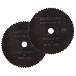 Batavia HSS Sägeblätter 2 Stück 85 X 10 Mm 80 Zähne Für Maxx Saw Sägen