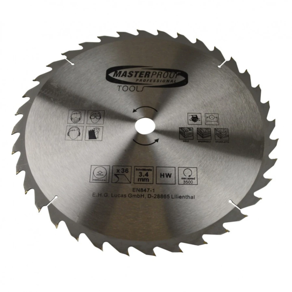 Kreissägeblatt Ø 400 Mm Mit 36 Gehärteten Zähnen 3 Kreissägeblatt Ø 400 Mm Mit 36 Gehärteten Zähnen