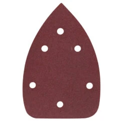 Schleifpapier Set K100-120-180 Je 3 Stück Für Germania Deltaschleifer, 6-fach Gelocht