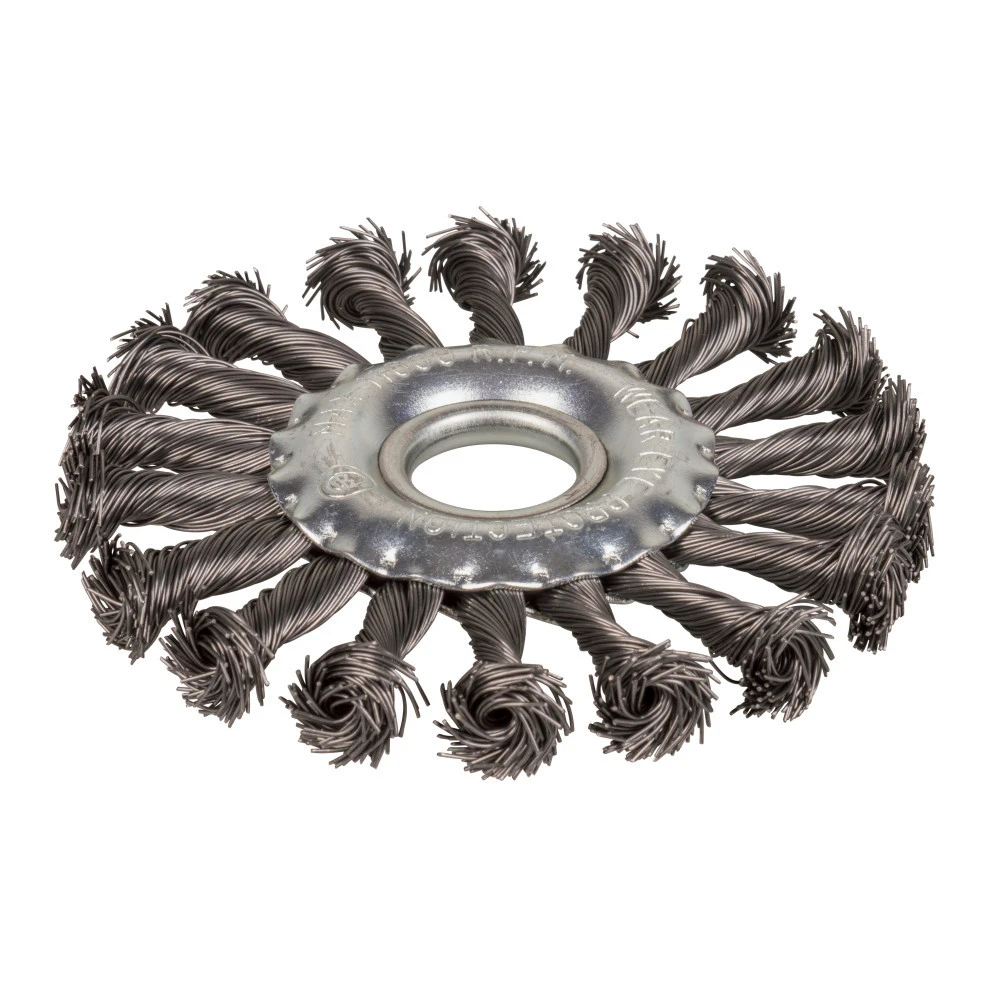 Scheibenbürste Gezopft Bürstenvorsatz 115 X 22,2mm 3 Scheibenbürste Gezopft Bürstenvorsatz 115 X 22,2mm