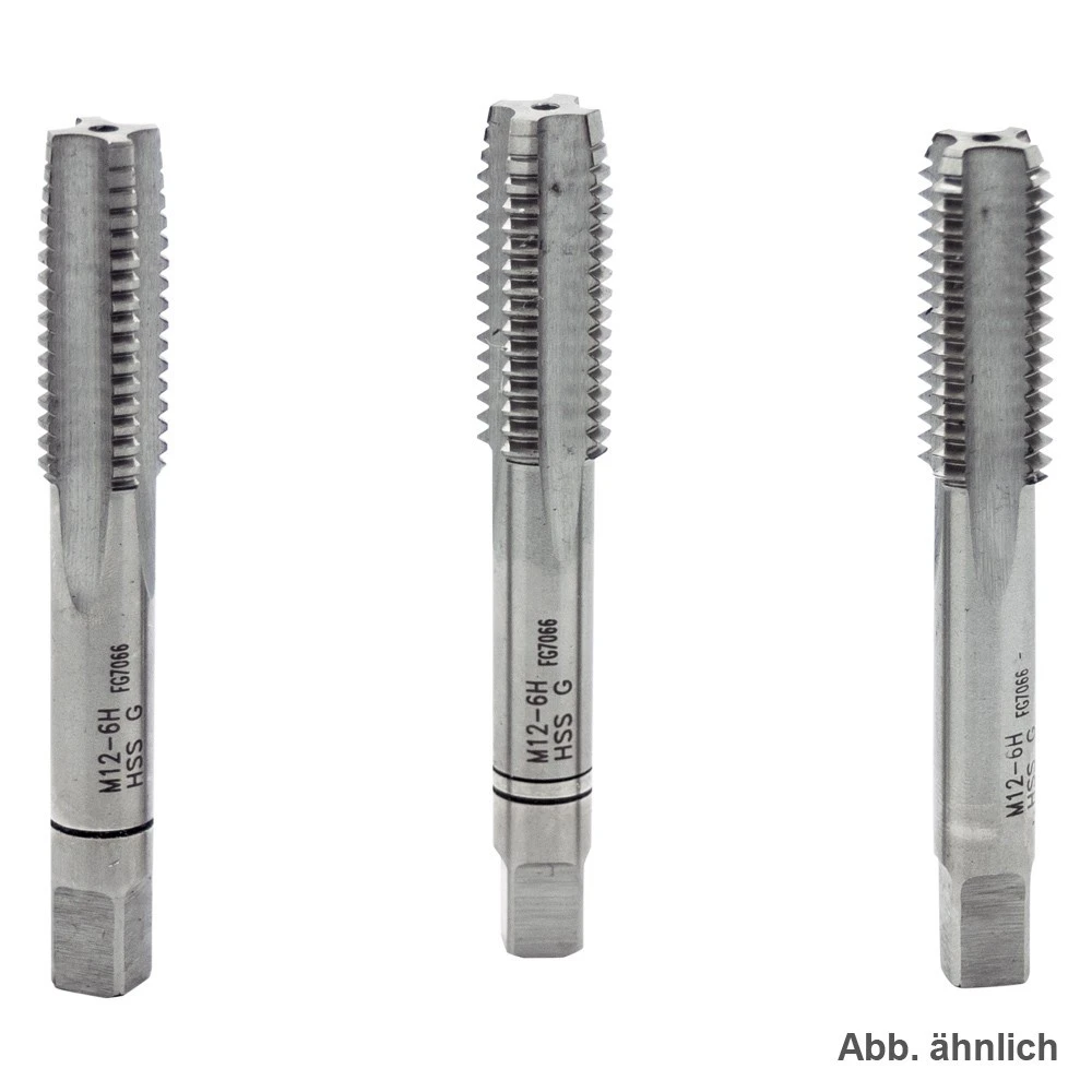 Hand-Gewindebohrersatz M3 3-teilig 3 Hand-Gewindebohrersatz M3 3-teilig