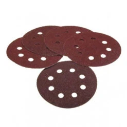 Schleifscheibe Schleifpapier Rund 5 St. 115mm Korn 60