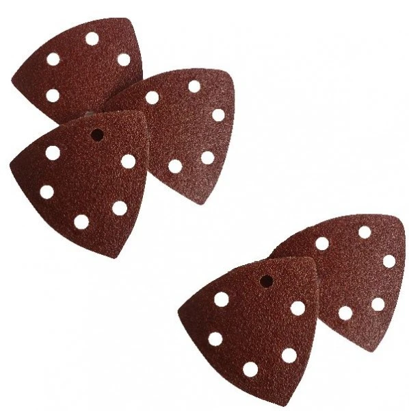 Schleifpapier Schleifpapier Dreieck 5 St. 90mm Korn120 3 Schleifpapier Schleifpapier Dreieck 5 St. 90mm Korn120