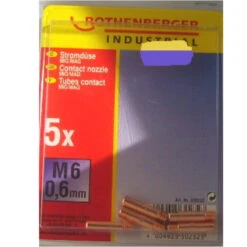 Rothenberger Stromdüse Für MIG/MAG Brenner M6 0,6mm